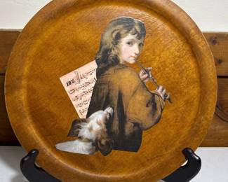 252 woodcrofterywoodenplatewithdecoupage