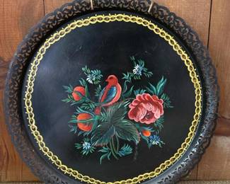 055 18vintagehandpaintedtolewaremetalt