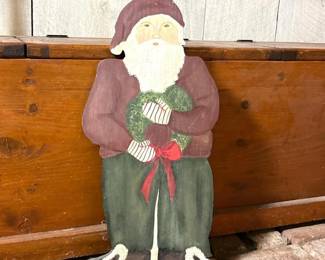 140 handpaintedwoodensantaclausfolkart