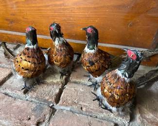 071 lifesizedringneckedpheasants