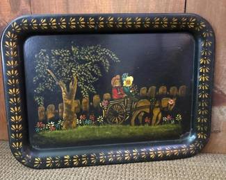 057 175x135vintagehandpaintedtolewar