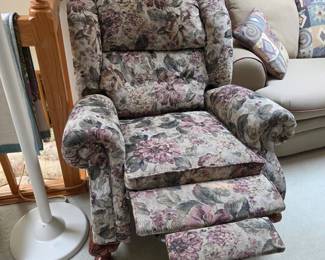Beautiful floral recliner