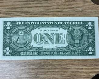 $1 silver note