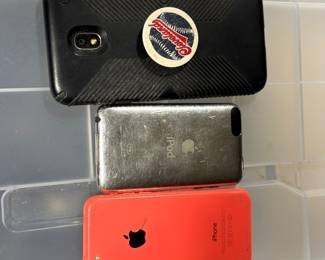 old broken phones