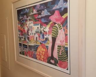 "Melon Merchants" 151/500 signed by Ken Hawk