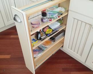Kitchen feature: spice rack