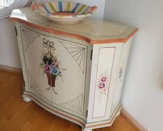 Handpainted cabinet
