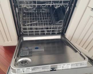 KitchenAid dishwasher with stainless steel interior
