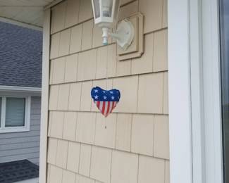 Siding; exterior lights