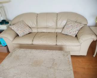 Leather couch