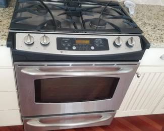 GE Profile gas range