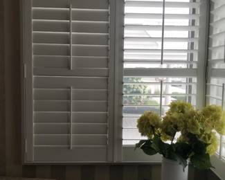 Plantation shutters