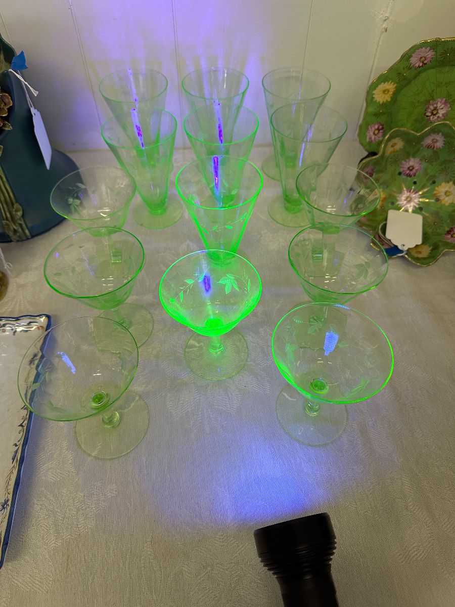 Depression Uranium Glasses