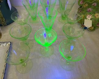 Depression Uranium Glasses