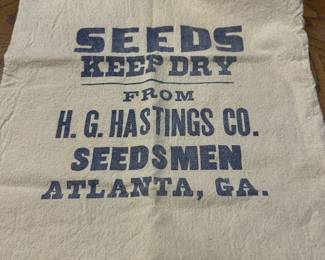 Hastings seed bag
