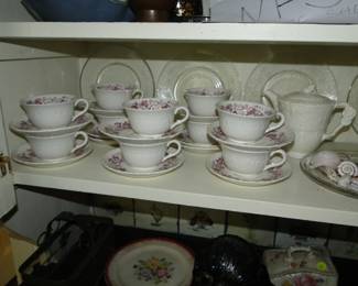 Wedgwood cups and saucers