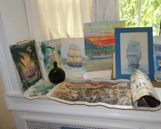 Boat art and more art