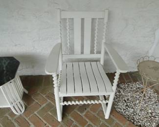 Wood spool chairs