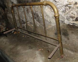Brass head and footboard