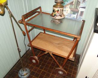 Bamboo teacart