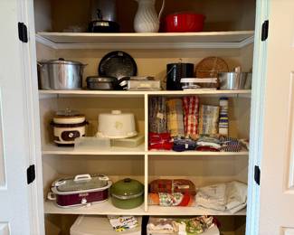 Kitchen and linens