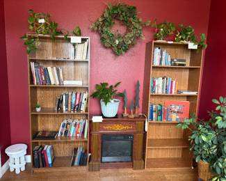 Books and bookcases