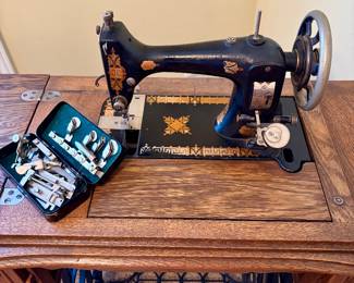 Antique sewing machine