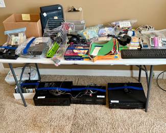 Electronics and office items