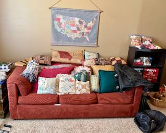 Hide-a-bed sofa
