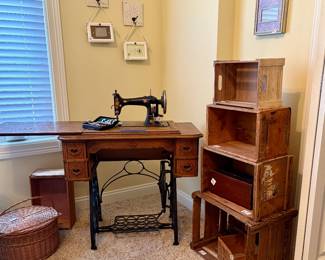 Antique sewing machine