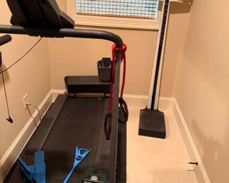 Treadmill and doctors office scale