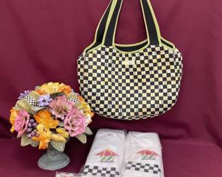 MacKenzieChilds Check Courtly Treasures