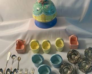 Porcelain Doll Powder Box, and more