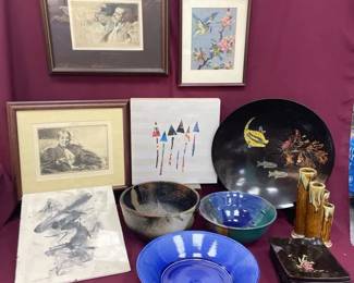 Eclectic Collection Of Home Decor