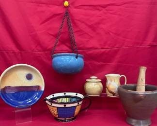 Various Studio Pottery Pieces
