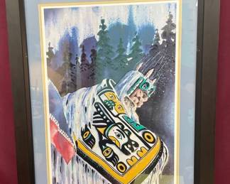 Chilkat Blanket Study LE By J. E. Henson
