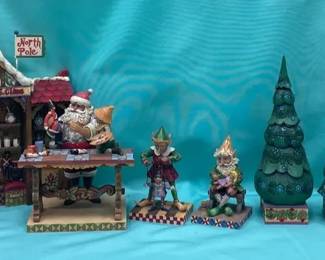 Jim Shore Santas Workshop  More