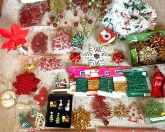 Mix Of Christmas Decorations