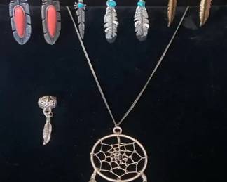 Feather Design Jewelry Some Sterling