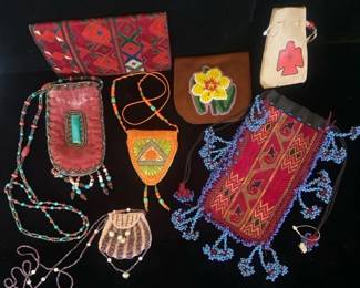 Tribal  Artisan, Mini Purses, Pouches  Miscellaneous WBead  Stitch Work