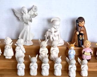 Antique Vintage Goebel Germany Porcelain Angels