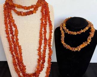 True Natural Amber Necklaces