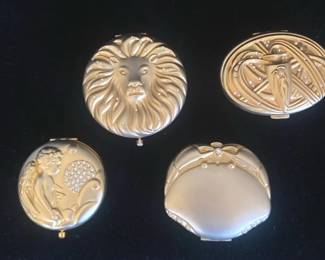 Vintage Este Lauder Compacts  3 New, 1 Unused