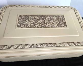 Antique Estate Silverware Flatware Case, Marshall White Co Chicago