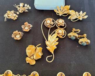 Miriam Haskell Earrings Gold Filled Jewelry  More