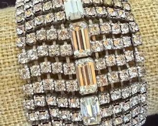 Vtg Weiss Signed  More Rhinestone Jewelry