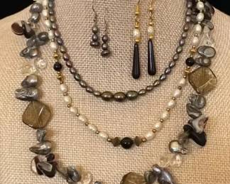 True Freshwater Pearl Jewelry Lot