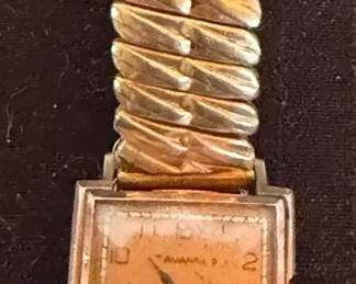 10k Gold Filled Vintage Watch