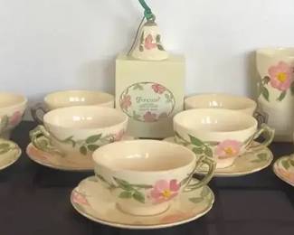 Vintage Desert Rose Franciscan Dishes, Assortment