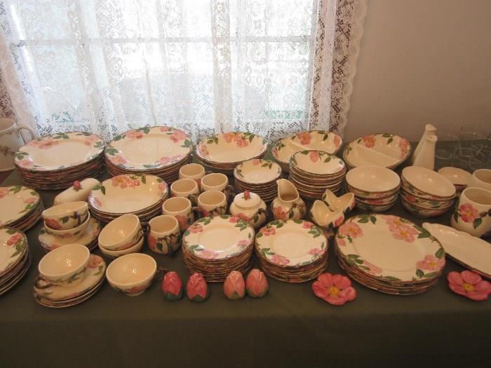 Desert Rose Dishes, Mostly USA Back Stamped, Some Made In England